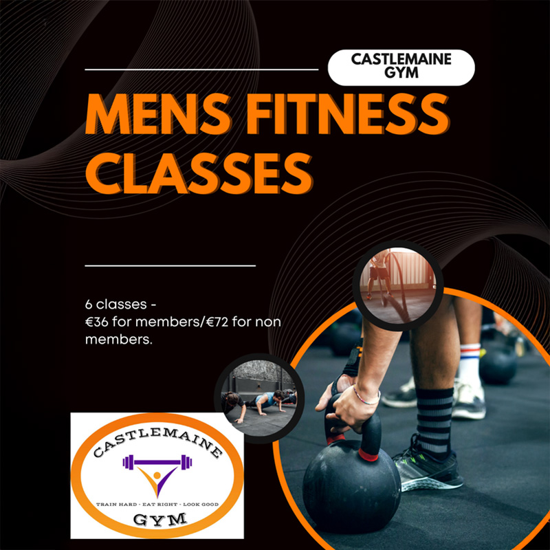 Mens Fitness Classes – non gym members